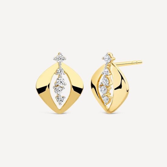 The Velvet Vault - Gold Earrings